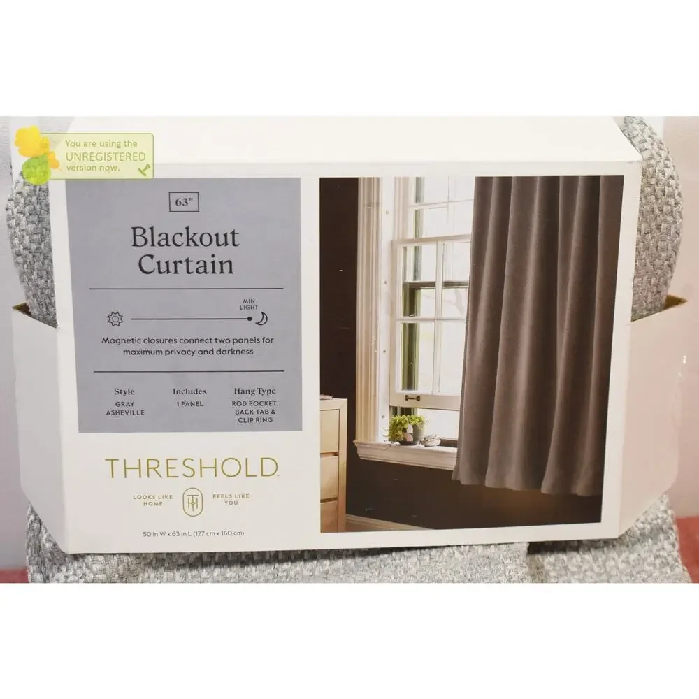 Threshold Ashville Blackout Rod Pocket 50x63